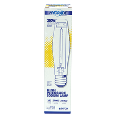 SATCO-NUVO Satco S1940 High Pressure Sodium HID 250 Watt Mogul Base ET18 Clear