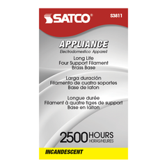 SATCO-NUVO Satco S3811 40 Watt A15 Incandescent Lamp Medium Base