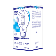 SATCO-NUVO Satco S5829 Metal Halide HID 175 Watt ED28 Mogul Base Clear