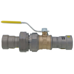 VIEGA Viega 30695 3/4 x 3/4 MegaPressG x MegaPressG 125 PSI Bronze Locking Handle Ball Valve