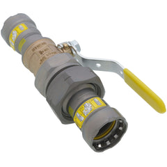 VIEGA Viega 30695 3/4 x 3/4 MegaPressG x MegaPressG 125 PSI Bronze Locking Handle Ball Valve