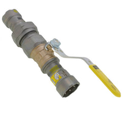 VIEGA Viega 30690 1/2 x 1/2 MegaPressG x MegaPressG 125 PSI Bronze Locking Handle Ball Valve