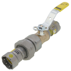 VIEGA Viega 30690 1/2 x 1/2 MegaPressG x MegaPressG 125 PSI Bronze Locking Handle Ball Valve
