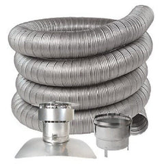 Z-FLEX Z-Flex 2OILKTX0535 Stainless Steel Chimney Liner Kit 5 x 35'