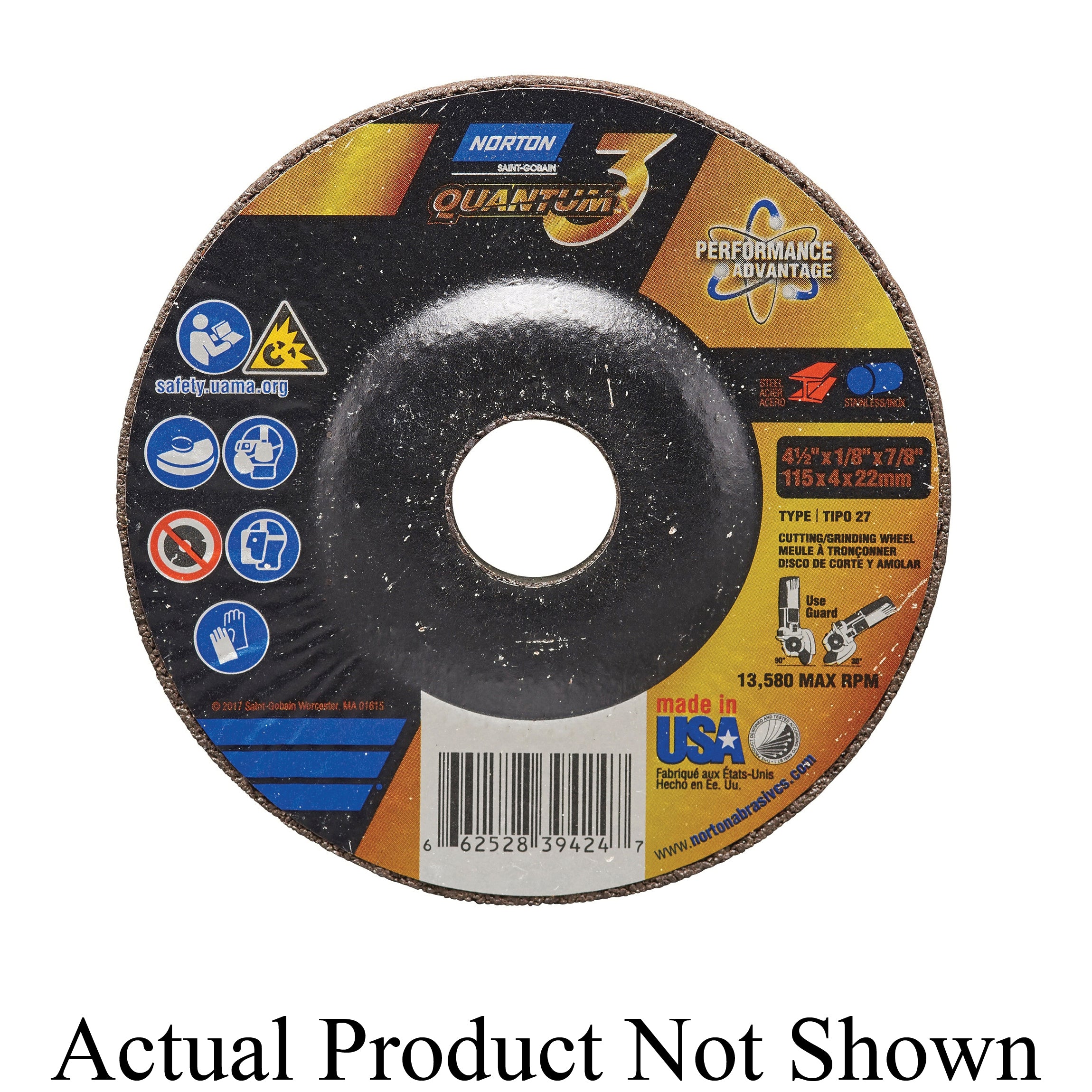 NORTON 66252839424 GRINDING & CUT OFF WHEELS