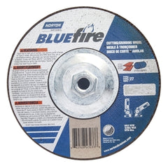 NORTON Norton 66252843233 BlueFire Zirconia Alumina Type 27 Grinding and Cutting Wheel