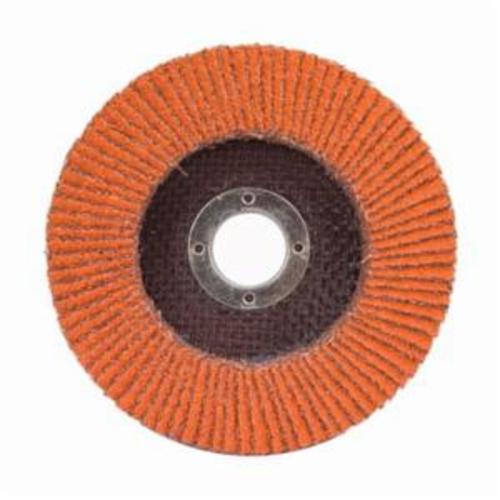 NORTON Norton 66261020633 Blaze Ceramic Alumina Coarse Grit Center Mount Fiberglass Flat Flap Disk