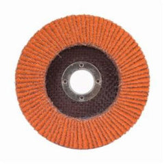 NORTON Norton 66261020633 Blaze Ceramic Alumina Coarse Grit Center Mount Fiberglass Flat Flap Disk
