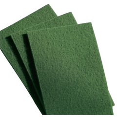 NORTON Norton 66261079600 Non-Woven Hand Pad 9 in x 6 in Green 796