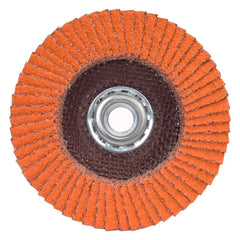 NORTON Norton 66261183490 Blaze Ceramic Alumina Extra Coarse Grit Arbor Thread Flap Disc