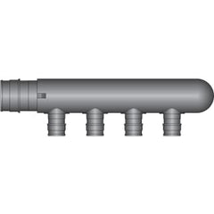 HEATLINK HeatLink EX13804 4 Port 1 PEX F1960 Closed End HPP Multiport Tee