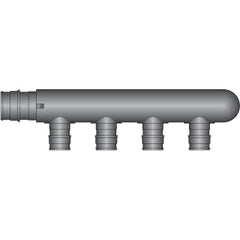 HEATLINK HeatLink EX13204 4 Port, 3/4 PEX F1960 Closed End HPP Multiport Tee
