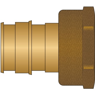 HEATLINK HeatLink EX27635NL 1-1/4 PEX F1960 x 1-1/4 Female Pipe Thread No Lead Brass Adapter