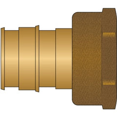 HEATLINK HeatLink EX27635NL 1-1/4 PEX F1960 x 1-1/4 Female Pipe Thread No Lead Brass Adapter