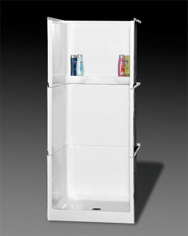 LIFESTYLE Oasis LIFESTYLE SH3P-3232WHT Shower 32 x 32 x 75 Standard Model
