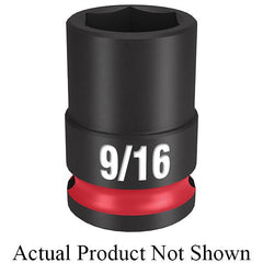 MILWAUKEE Milwaukee 49-66-6108 SHOCKWAVE Impact Duty 3/8 Drive 5/8 Standard 6 Point Socket
