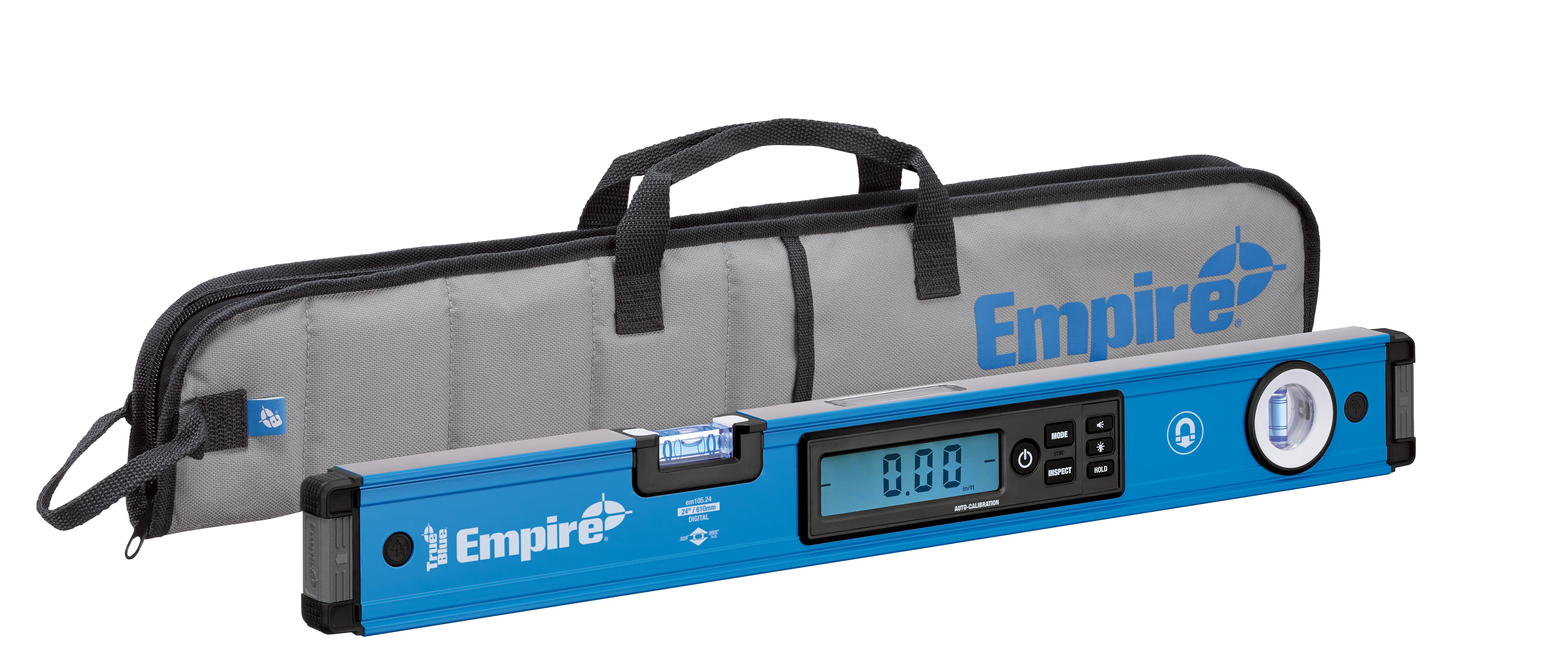 MILWAUKEE Milwaukee EM105.24 24 In. True Blue Magnetic Digital Box Level With Case