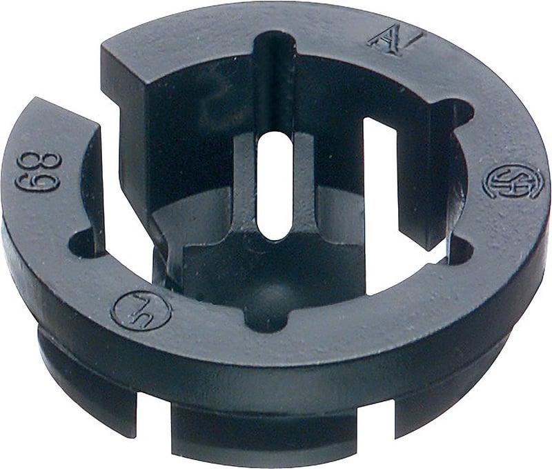 ARLINGTON Arlington NM94 Push-In Connector Black Plastic 1/2 Knockout