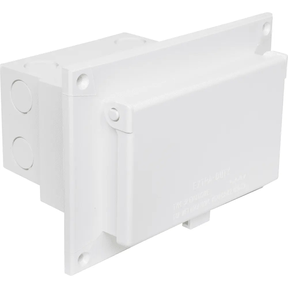ARLINGTON Arlington DBHR1W Low Profile Inbox for Flat Surfaces 1 Gang 22 CU In