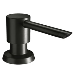 ELKAY Elkay LK321BK Deck Mount Brass and Plastic Soap Dispenser Black Stainless