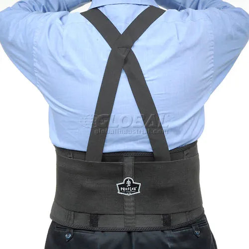 ERGODYNE Ergodyne 11097 ProFlex 1650 Economy Back Support with Suspenders, 3XL, 46-52 Waist Size