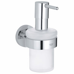 GROHE GROHE 40448001 Essentials Wall Mount Soap Dispenser with Holder