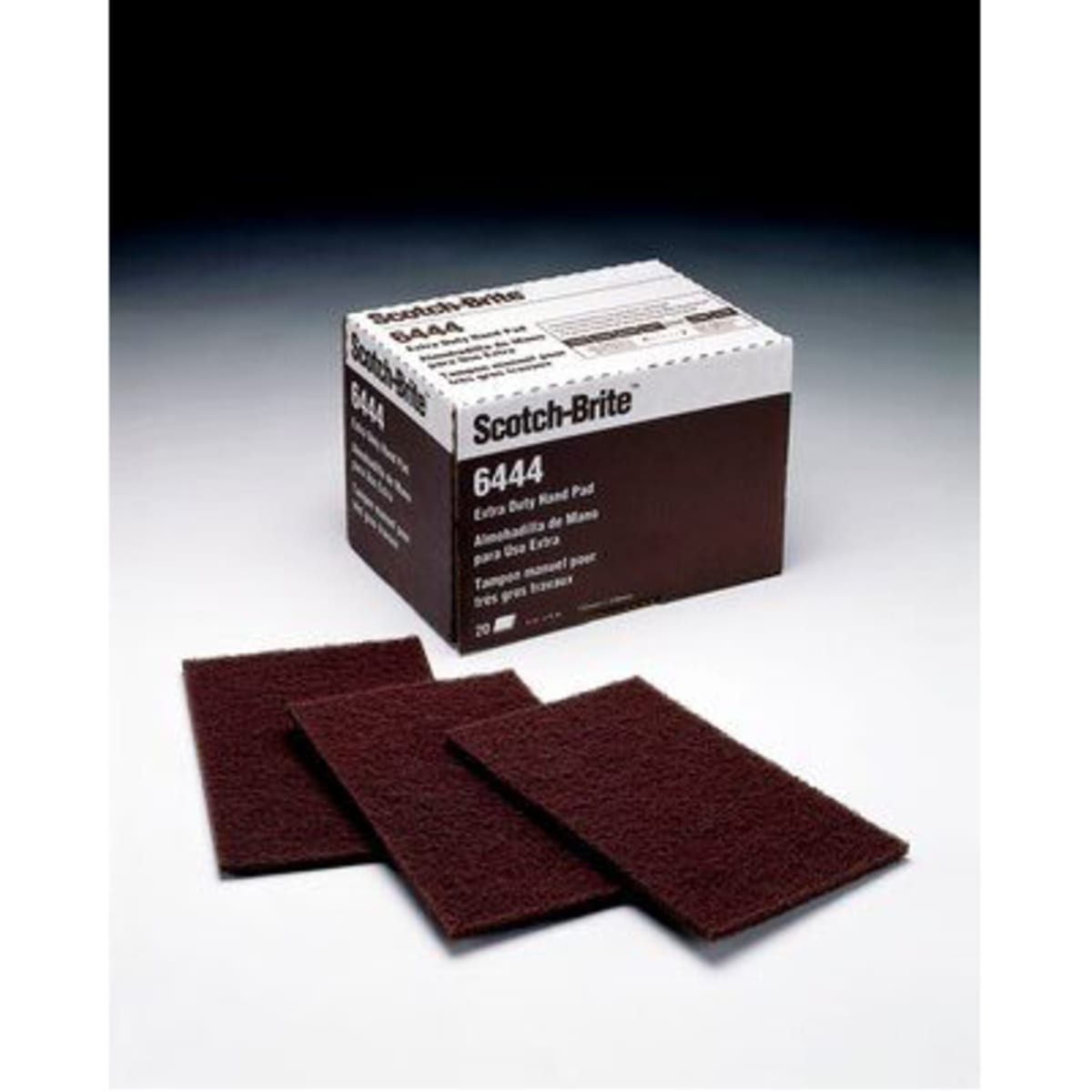 3M 3M 7000028548 6444 Extra Duty Pad 9 in L 6 in W Fine Grade Aluminum Oxide