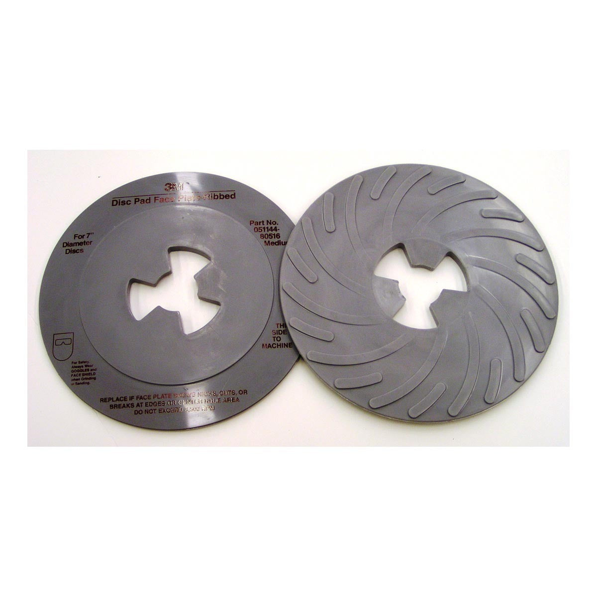 3M 3M 7000120515 Disc Pad Face Plate 7 in Gray