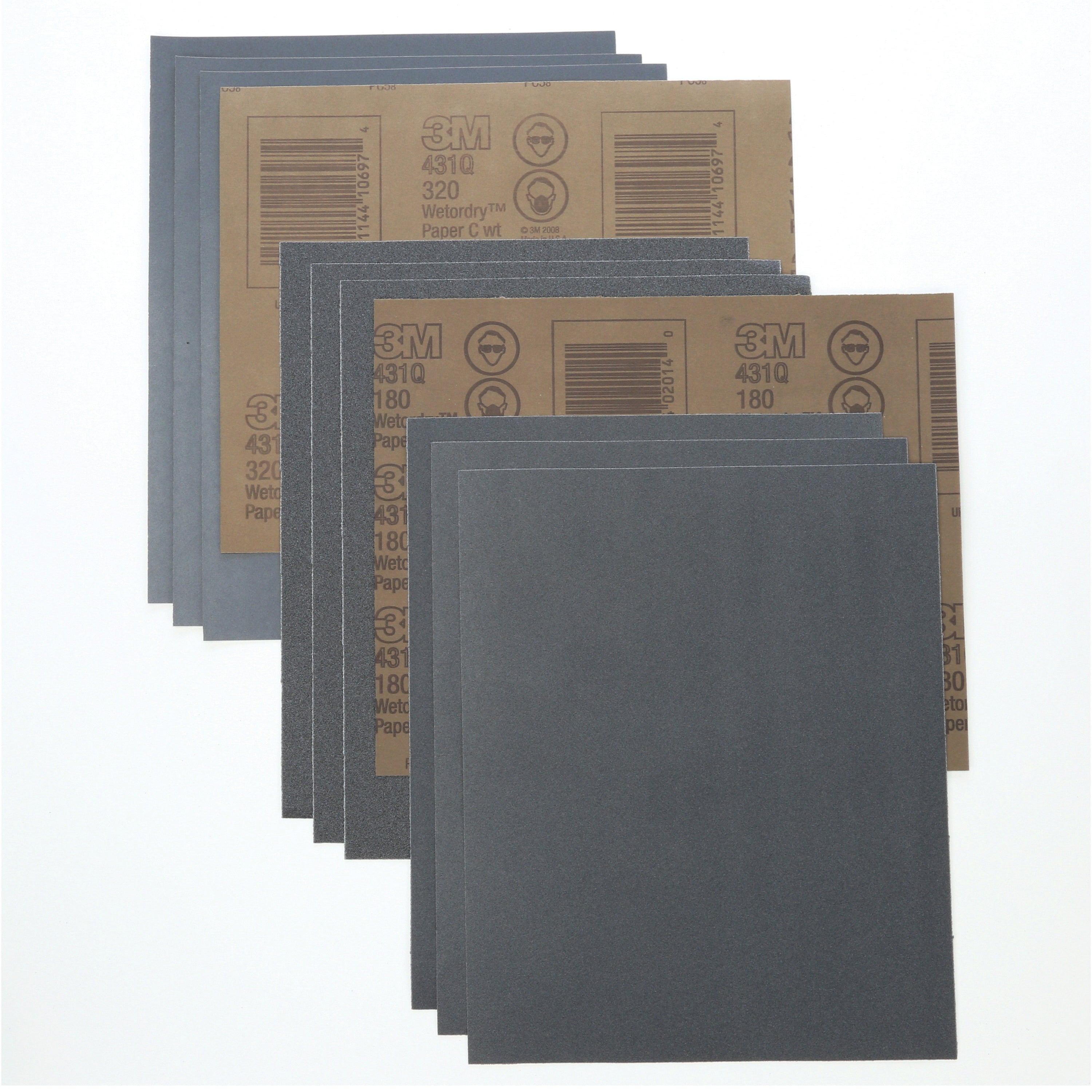 3M 3M 7000118312 11 X 9 Wetordry Silicon Carbide Sheet 100 Grit