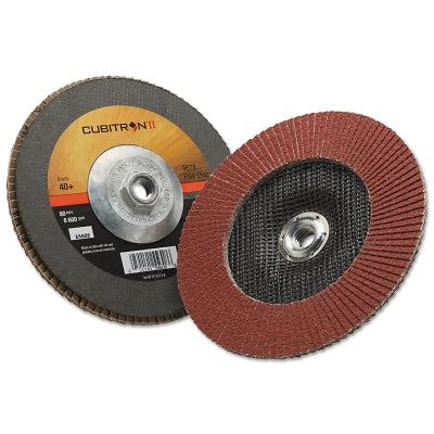 3M 3M 7010363290 Cubitron II 7 40+ Grit Type 27 Flap Disc