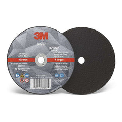 3M 3M 7100141050 Abrasive Cut-Off Wheel, 4 x 0.125 x 3/8 Ceramic