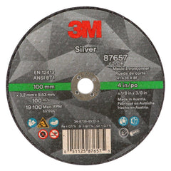 3M 3M 7100141050 Abrasive Cut-Off Wheel, 4 x 0.125 x 3/8 Ceramic