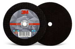 3M 3M 7100139214 Type 1 Abrasive Cut-Off Wheel, 4 in x 0.035 in x 3/8 in, 25 per inner 50 per case