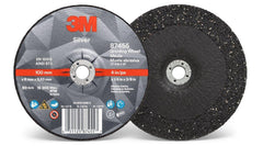 3M 3M 7100141077 Silver Depressed Center Grinding Wheel 4 In Dia 36 Grit