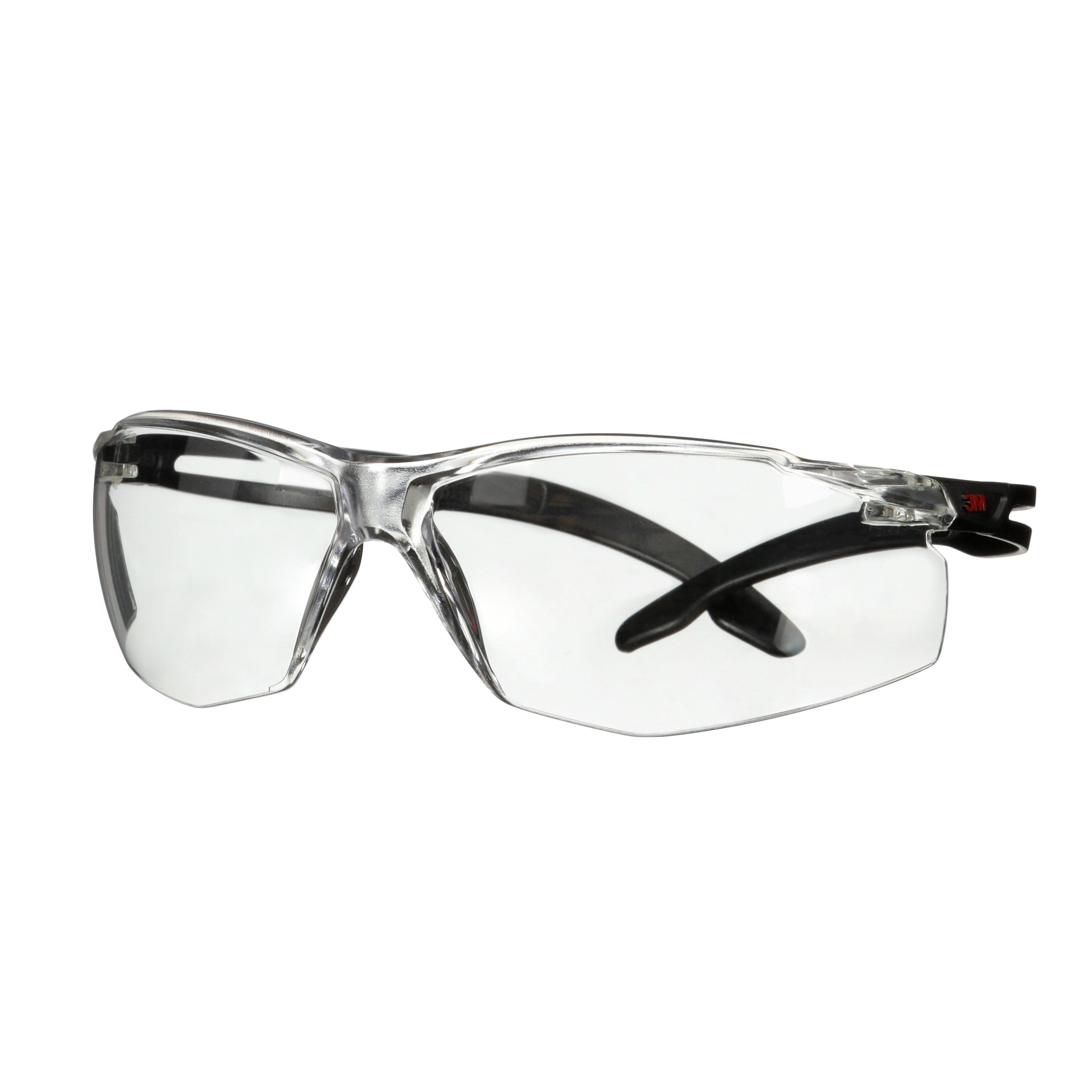 3M 3M 7100238910 SecureFit 500 Series Black Safety Glasses With Clear Anti-Fog/Anti-Scratch Lens