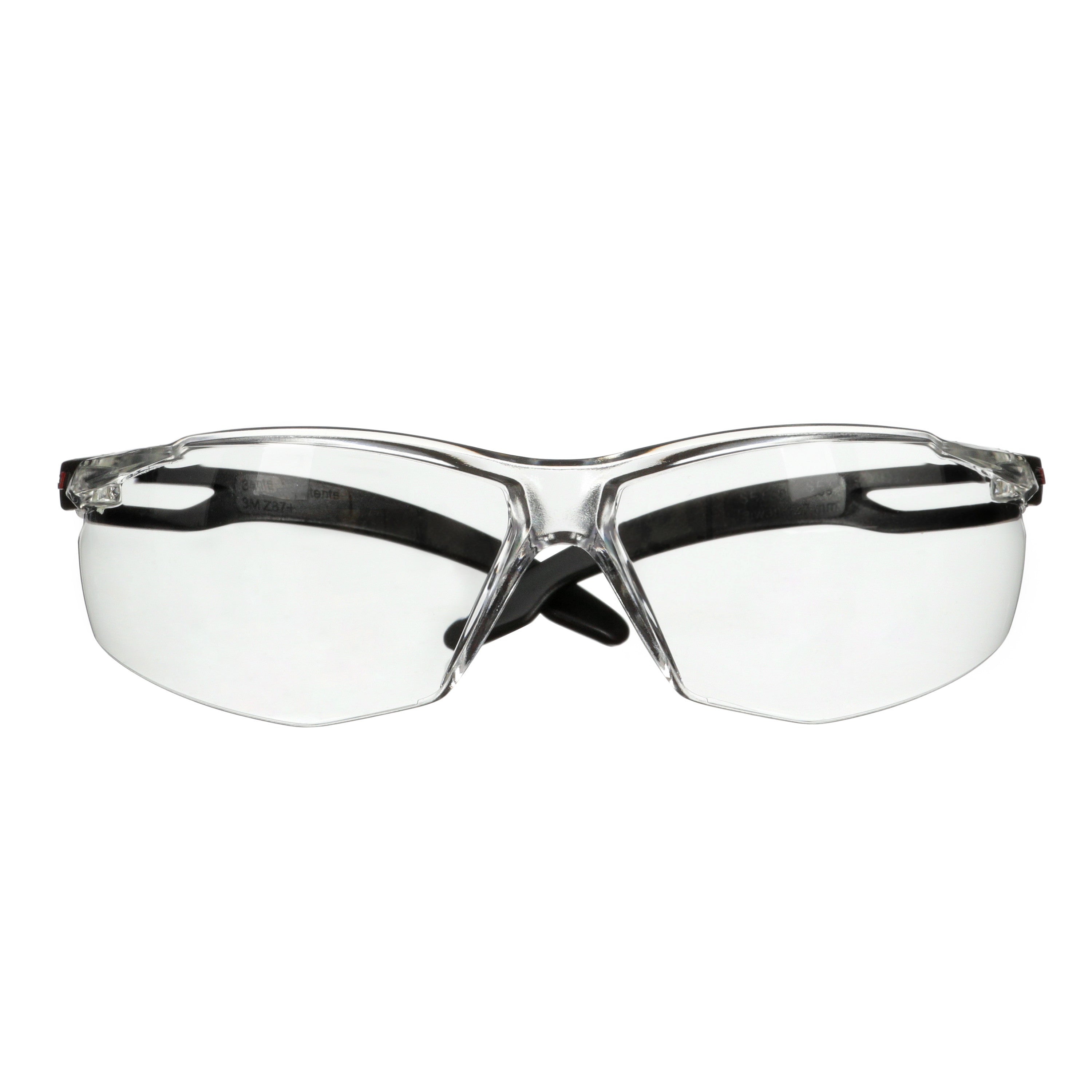 3M 3M 7100238910 SecureFit 500 Series Black Safety Glasses With Clear Anti-Fog/Anti-Scratch Lens