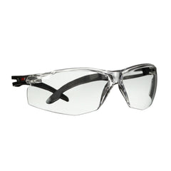 3M 3M 7100238910 SecureFit 500 Series Black Safety Glasses With Clear Anti-Fog/Anti-Scratch Lens