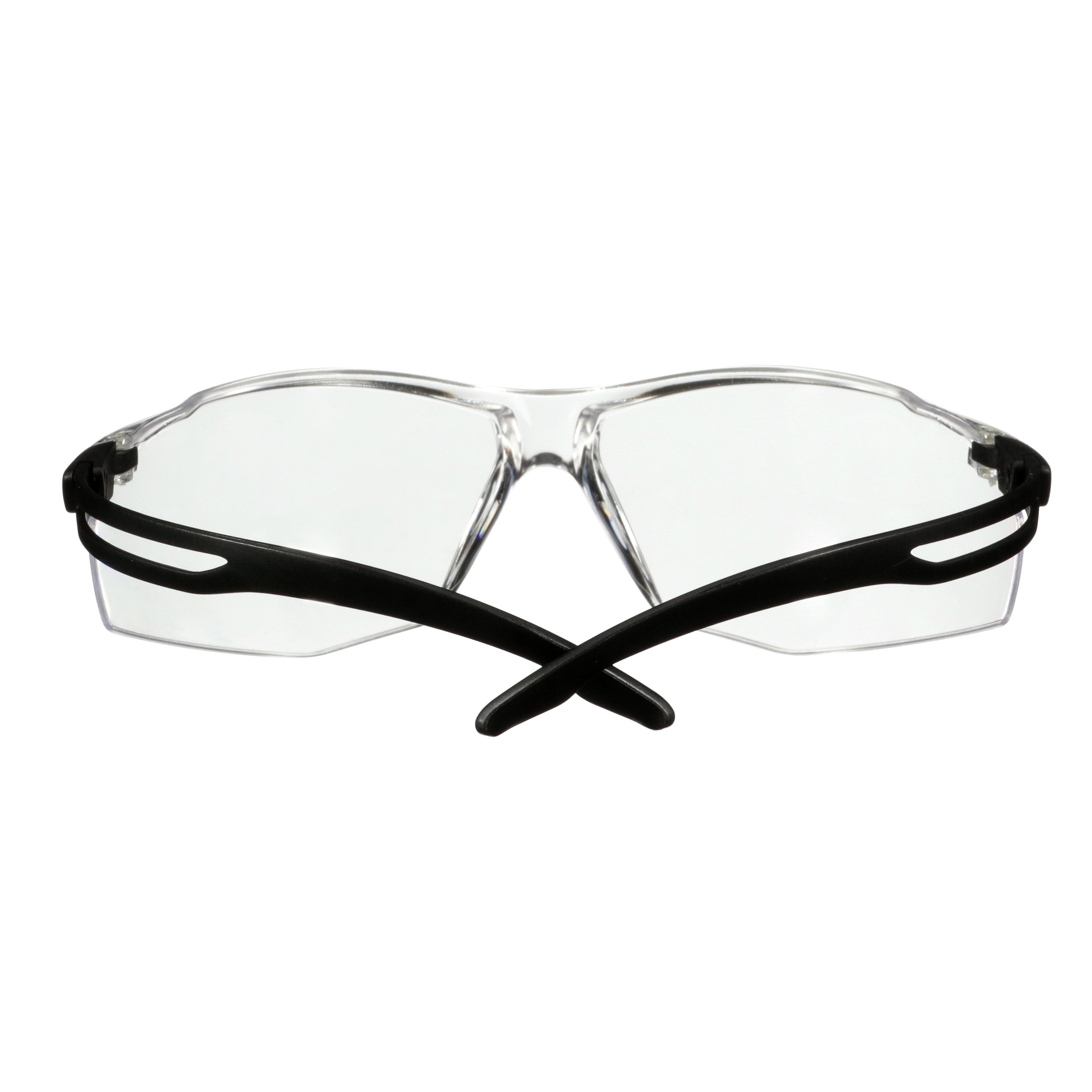 3M 3M 7100238910 SecureFit 500 Series Black Safety Glasses With Clear Anti-Fog/Anti-Scratch Lens