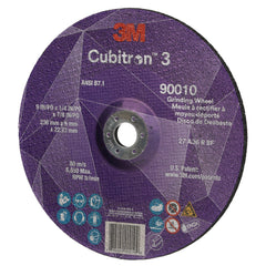 3M 3M 7100313202 Cubitron 3 Depressed Center Grinding Wheel 36+ Grit Type 27