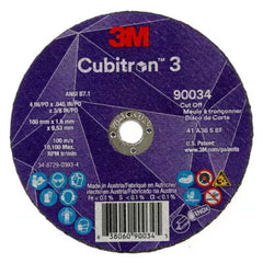 3M 3M 7100304004 Cubitron 3 Cut-Off Wheel 36+ Grit Type 1