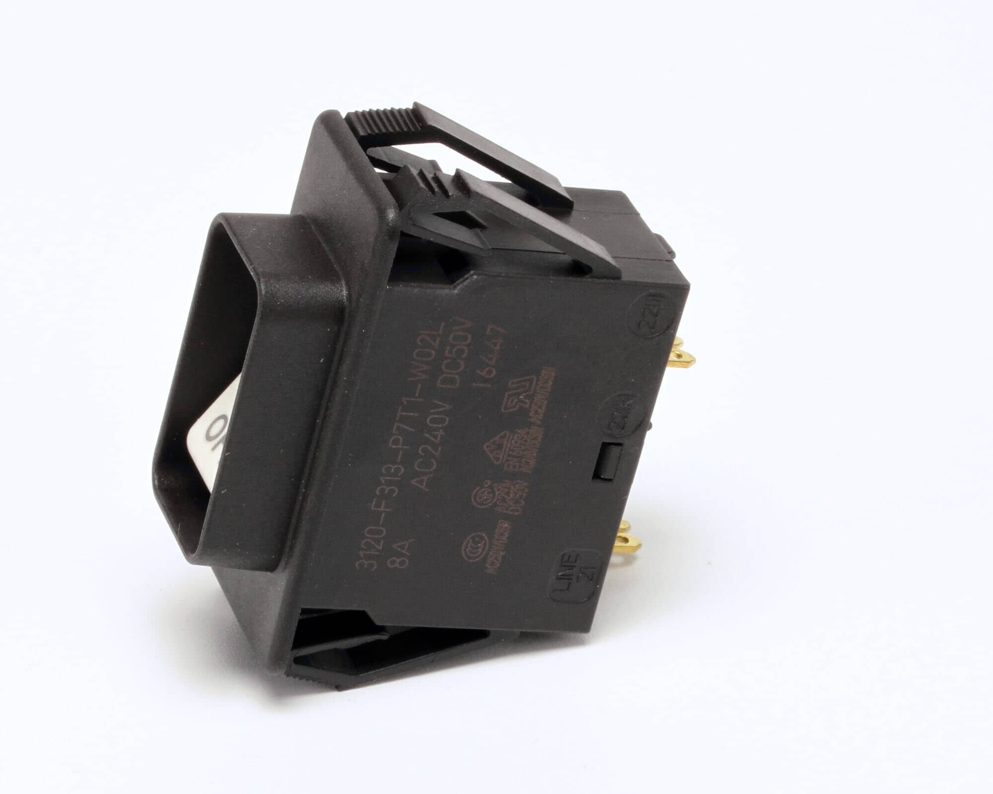 PITCO Circuit Breaker, SPST, 250V, 8A for Pitco PTPP10460
