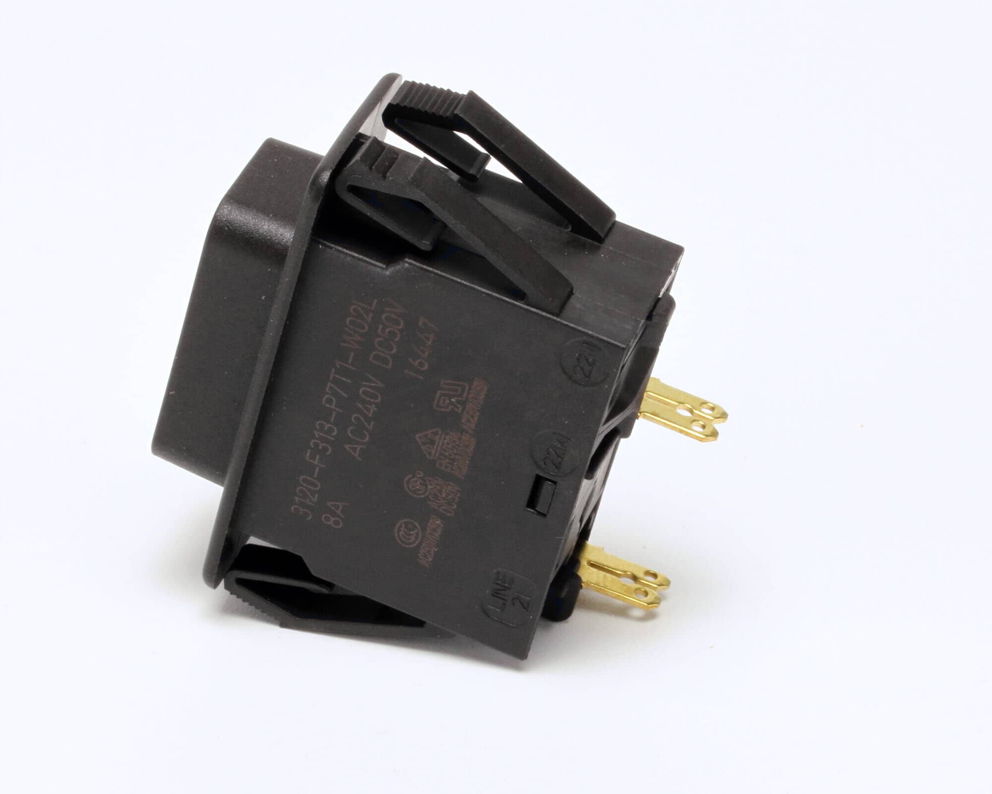 PITCO Circuit Breaker, SPST, 250V, 8A for Pitco PTPP10460