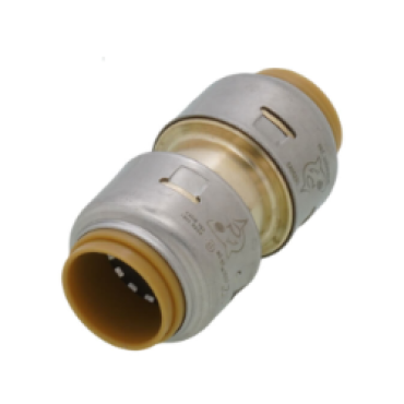 RELIANCE WORLDWIDE Sharkbite UR008 straight pipe coupling 1/2 in push-fit