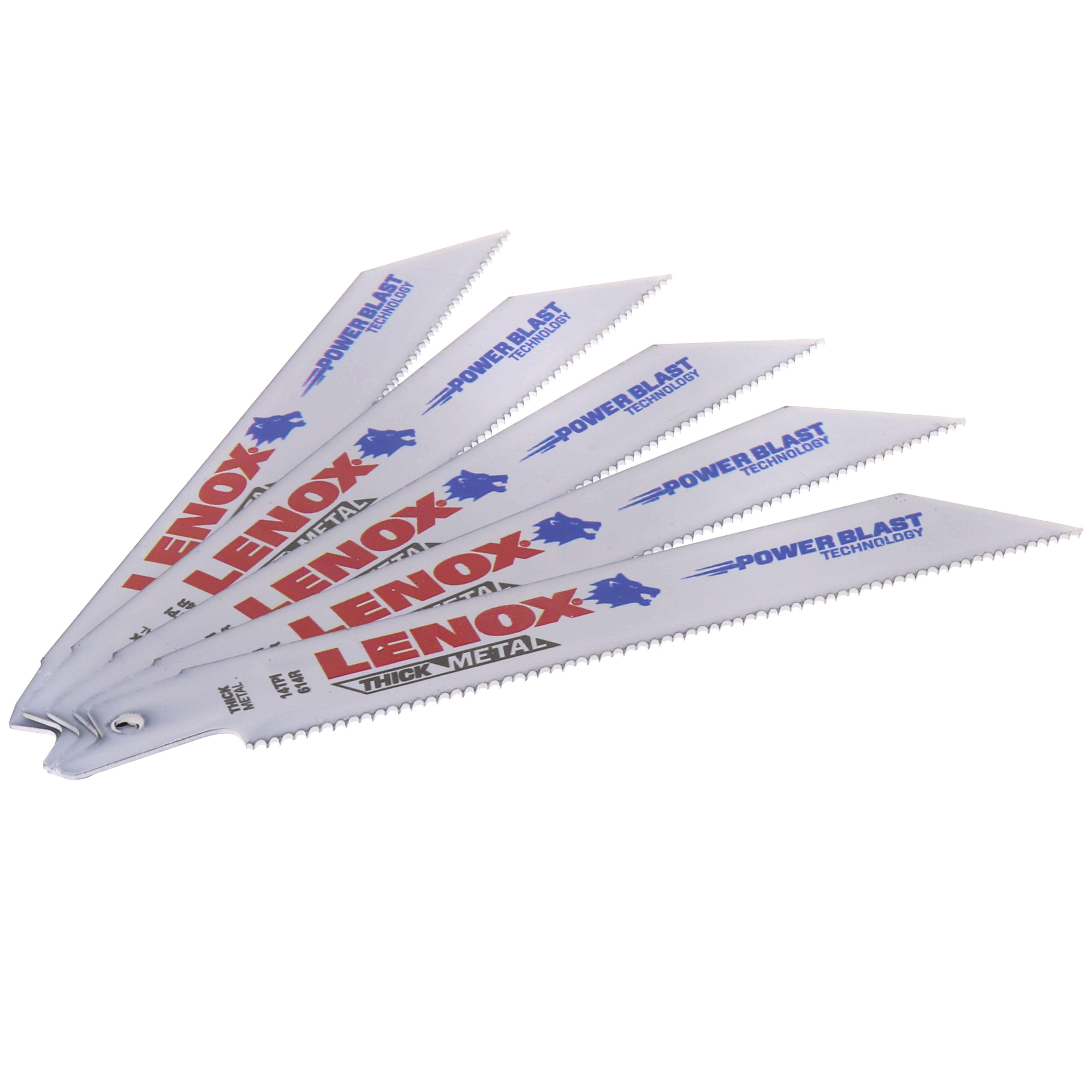 LENOX Lenox 20564614R Bi-Metal Reciprocating Saw Blade 6 in Length 3/4 in Width 0.035 in Thickness