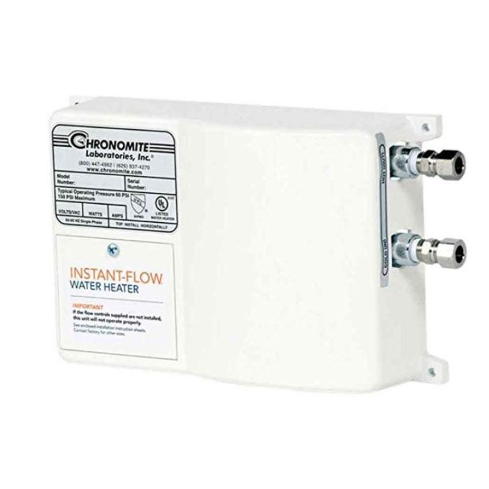 CHRONOMITE SR-20L208V WATER HEATERS