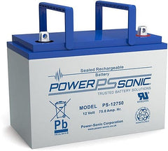 POWER SONIC PS-12750 BATTERIES