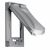 BELL BELL MX1050S Hubbell Bell MX1050S Single-Gang Weatherproof Heavy Duty Universal Flip Cover Gray Finish