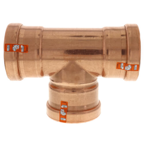 VIEGA Viega 20693 ProPress Copper Tee 3-Inch Press x Press x Press Copper