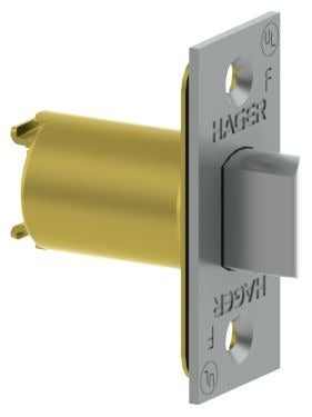 HAGER Hager Hinge 394926D Square Corner Passage Spring Latch