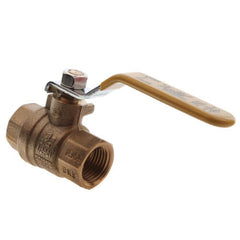 APOLLO VALVES APOLLO 77FLF10301 77FLF-100 Series Forged Brass Full Port Ball Valve, Lead-Free, IPS, NPT Thread, Ideal For Natural Gas, 1/2 * CLEARANCE *